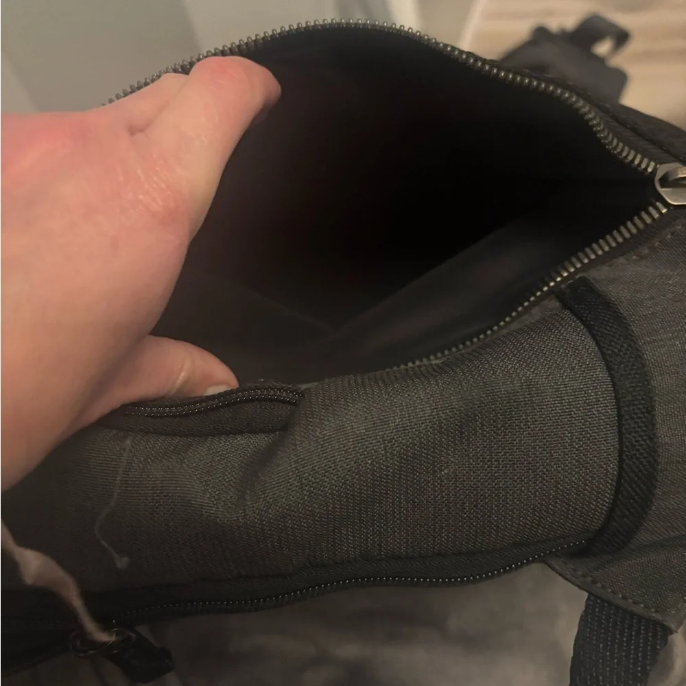 Tumi Alpha Bravo Davis Charcoal and Black Men's Backpack